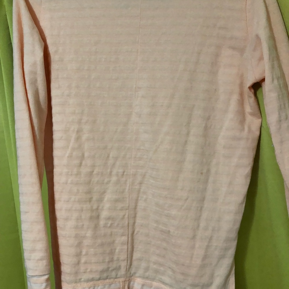 Peachy pink Avia athleisure light sweatshirt - Picture 2 of 3